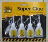4PK7 grams of English European standard quality SUPER GLUE, instant glue, 502 glue, universal adhesive