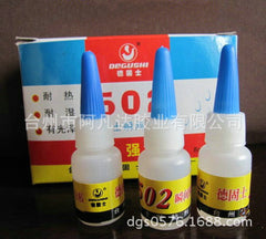 Factory sells 502 Instant Powerful Glue Soft 502 Glue