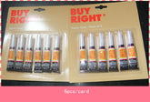 Aluminum tube 6 card 502 adhesive, instant glue, super glue, instant adhesive