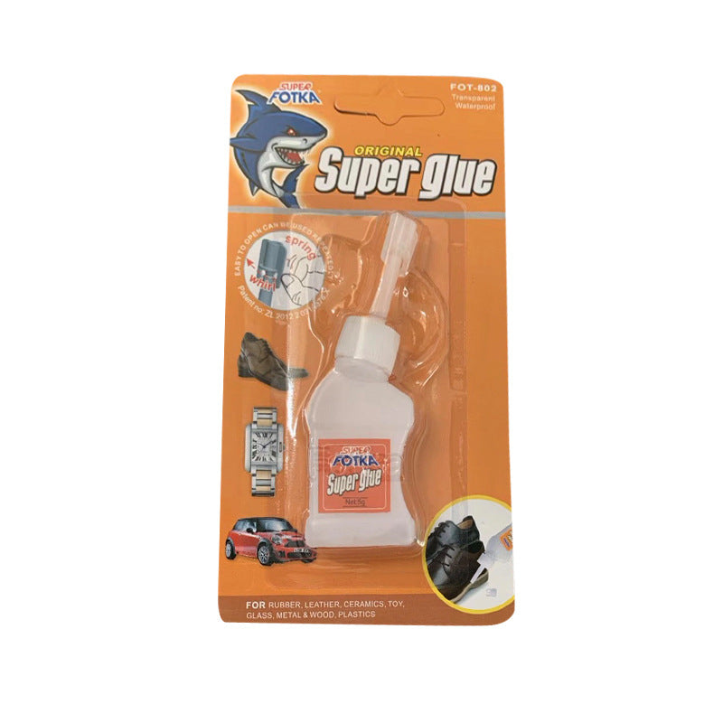 Bonding rubber instant glue Plastic metal strong fast-drying glue Industrial strong instant glue