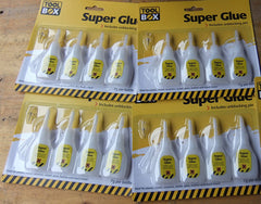 4PK7 grams of English European standard quality SUPER GLUE, instant glue, 502 glue, universal adhesive
