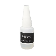 Degussa Silicone Glue Highly Flexible Silicone Glue Silicone Rubber Adhesive Thick Oil-based Glue 20g/bottle